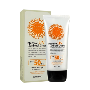 3W Clinic Intensive UV Sunblock Cream SPF 50+PA+ 70ml