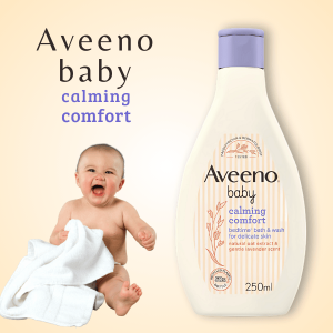 Aveeno Baby Calming Comfort Bedtime Bath Wash