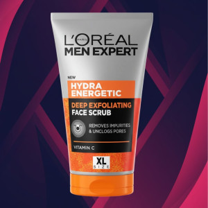 Loreal Men Expert Hydra Energetic Exfoliating Face Scrub 150ml