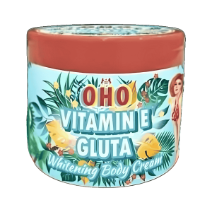 OHO VITAMIN E GLUTA Whitening Body Cream