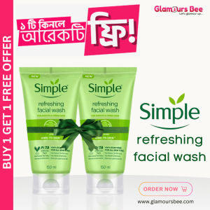 Simple Refreshing Facial Wash (Buy 1 Get 1 Free Offer)