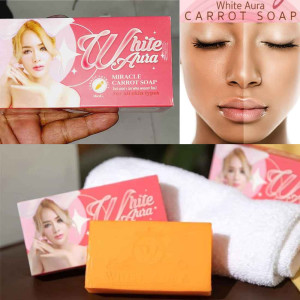 White Aura Miracle Carrot Soap 160g